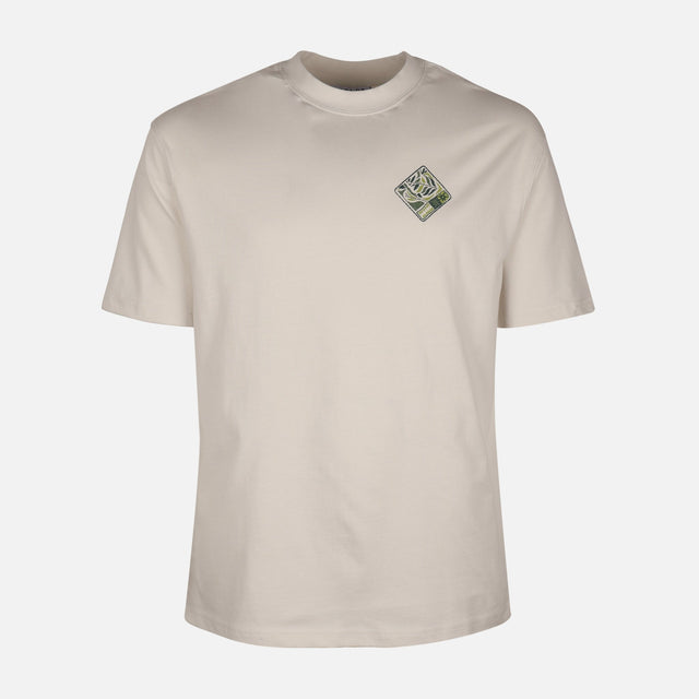 Men Short Sleeve T-Shirt Over Size