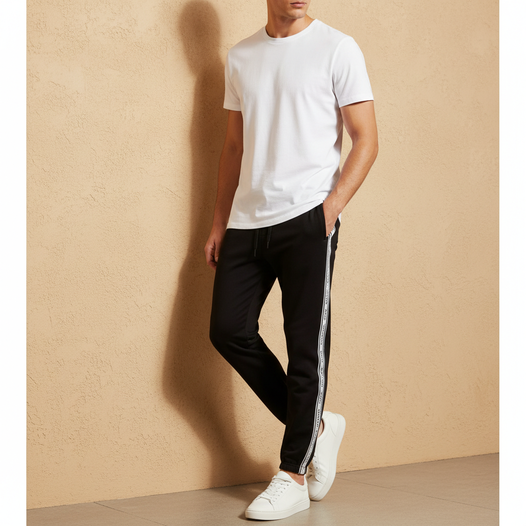 Men Jogging Pants Regular Fit
