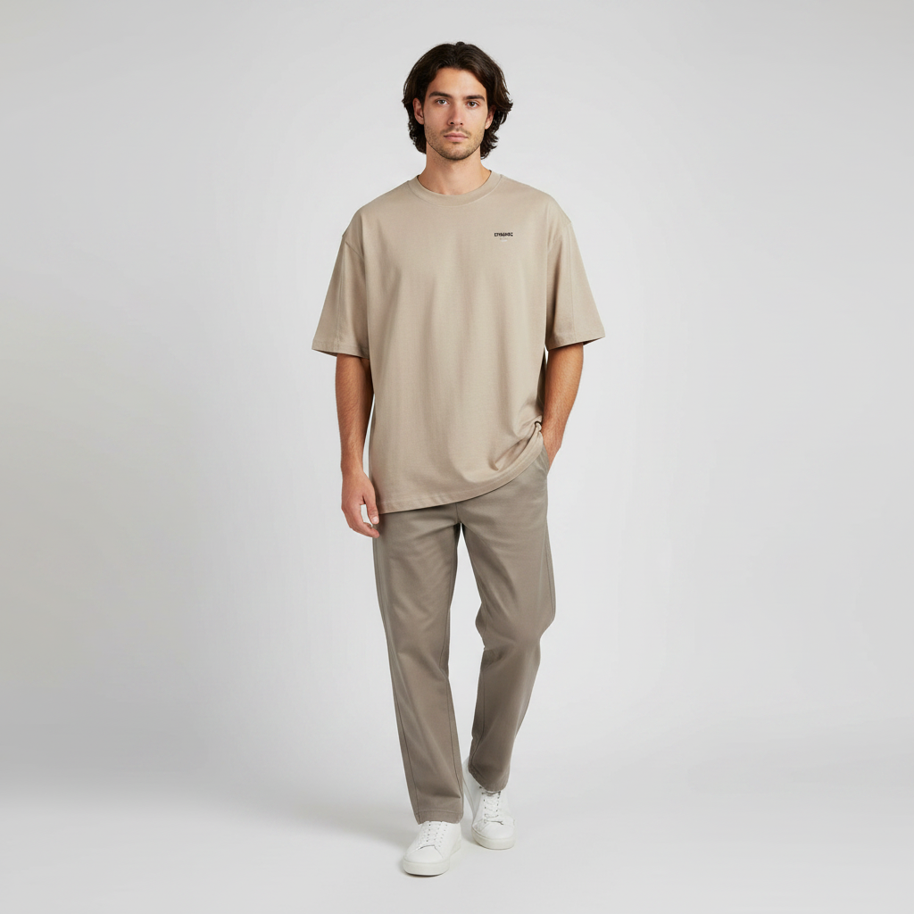 Men Short Sleeve T-Shirt Oversized