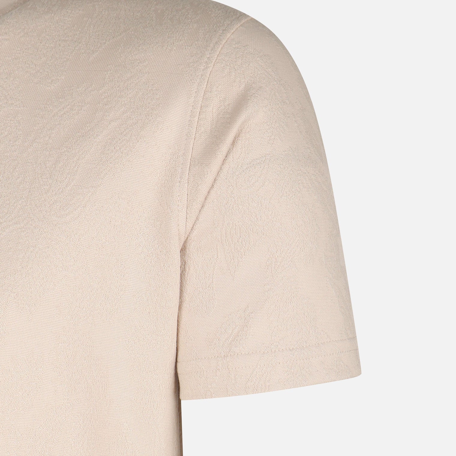 Men Structure T-Shirt Round Neck