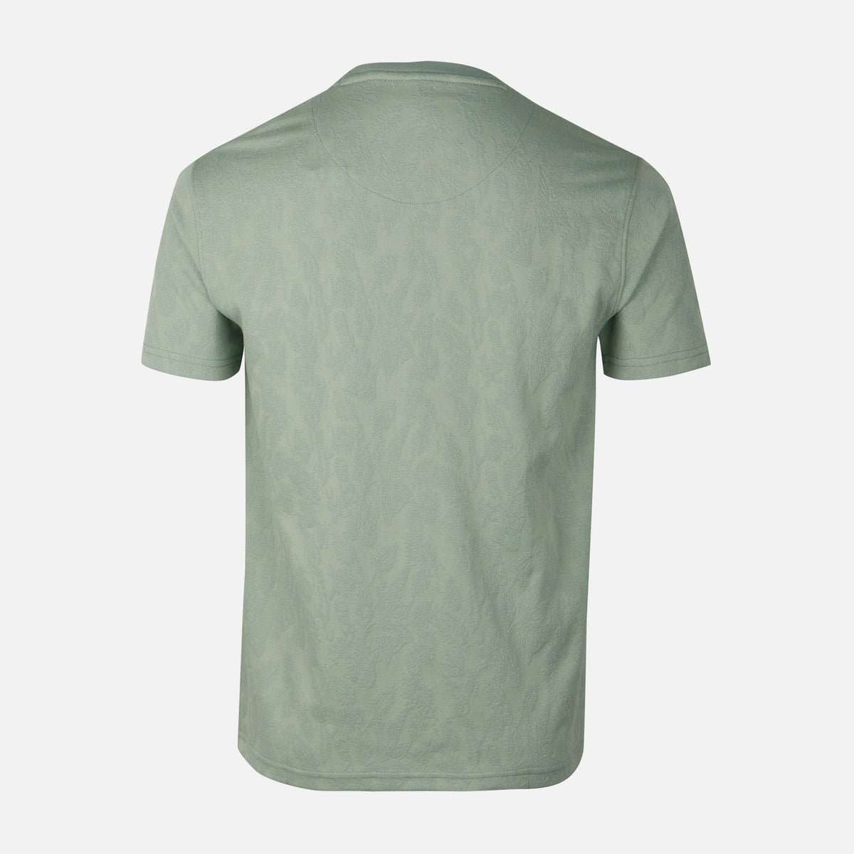 Men Structure T-Shirt Round Neck