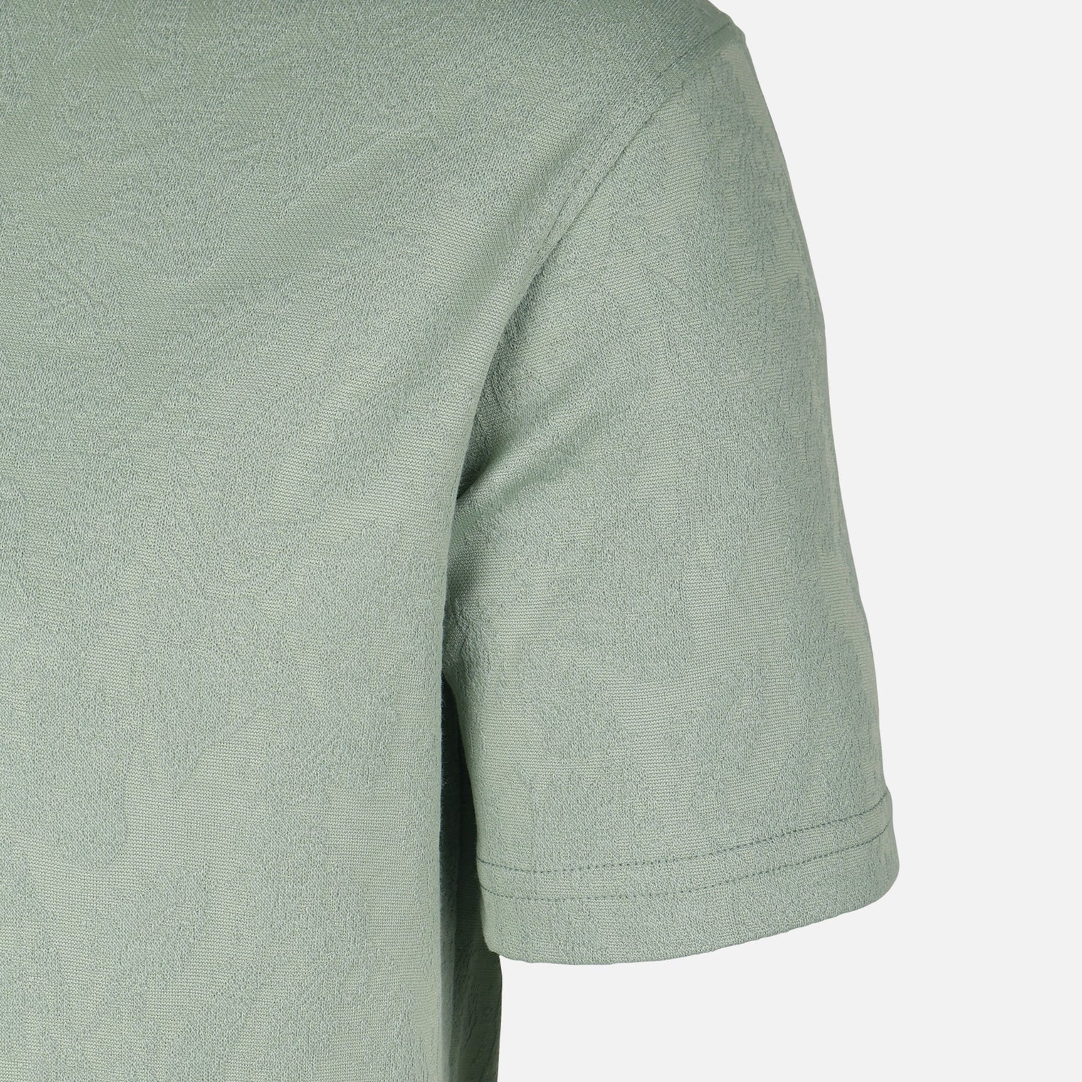 Men Structure T-Shirt Round Neck