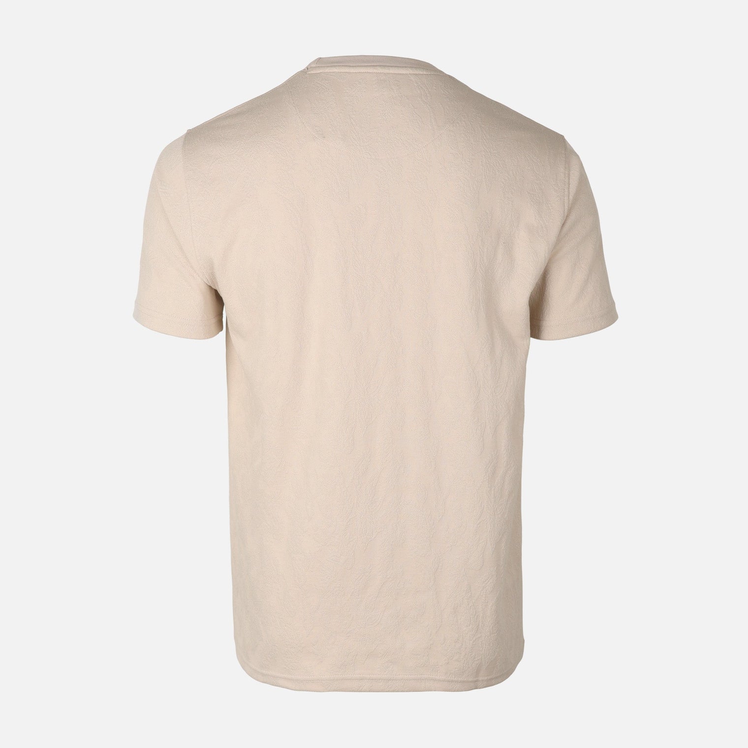 Men Structure T-Shirt Round Neck