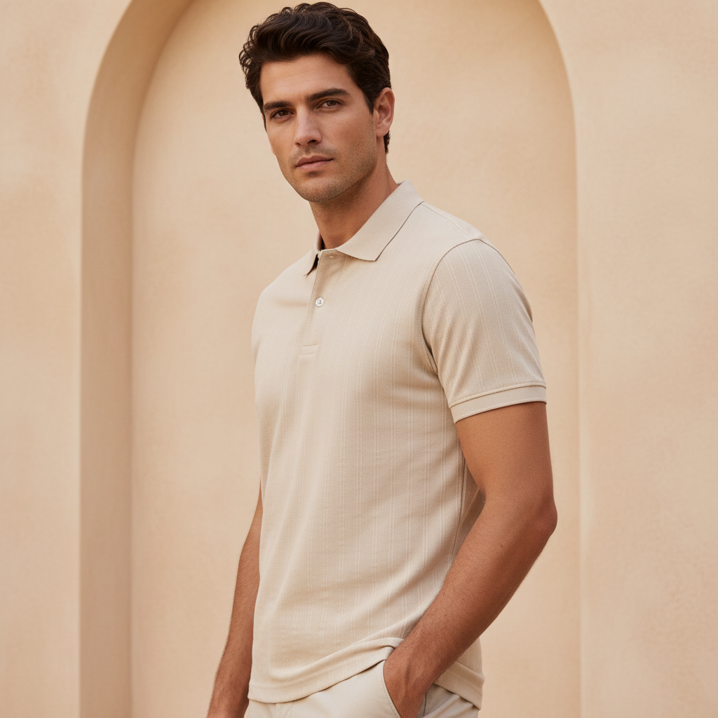 Men Short Sleeve Polo
