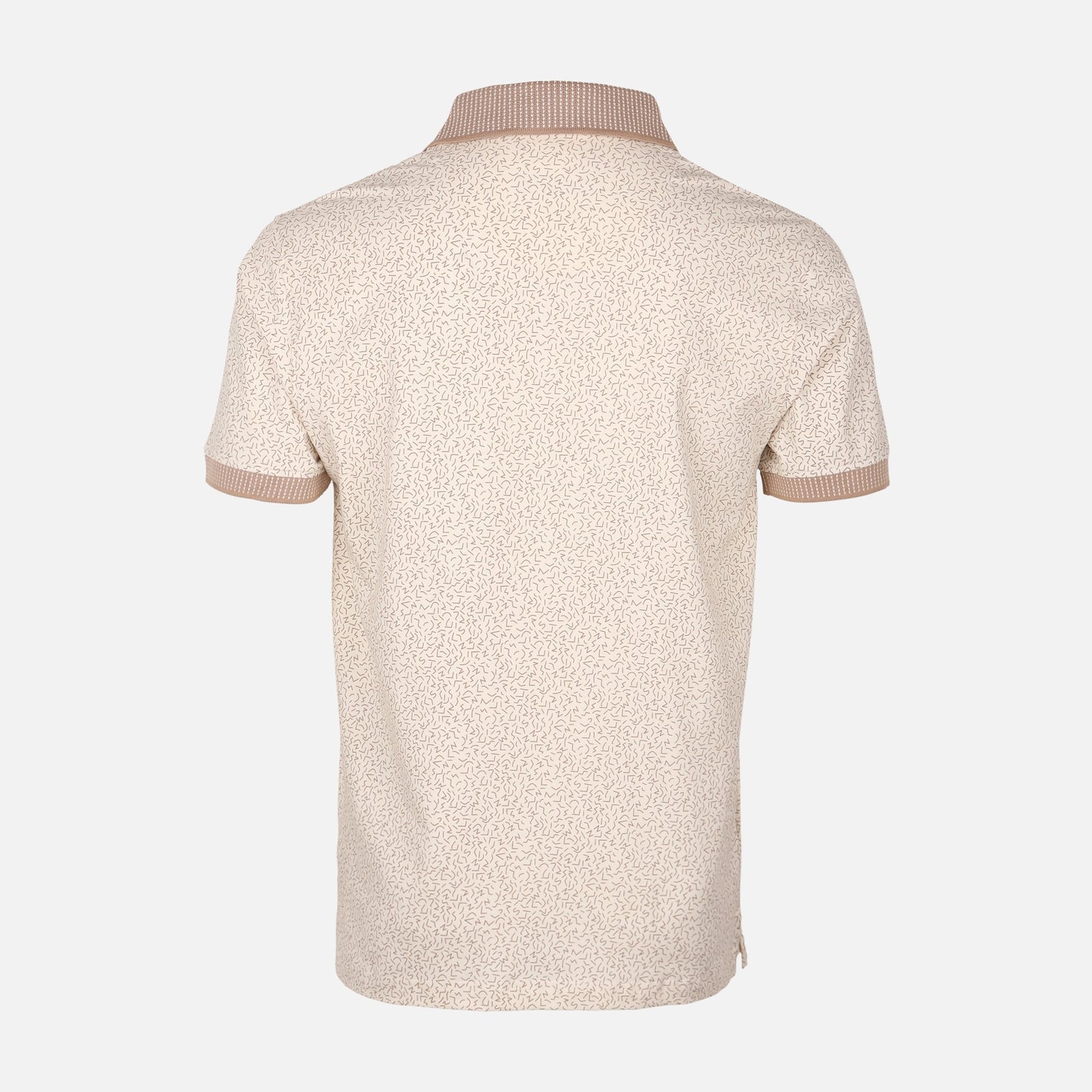 Men All-Over Print Polo T-Shirt Short Sleeve