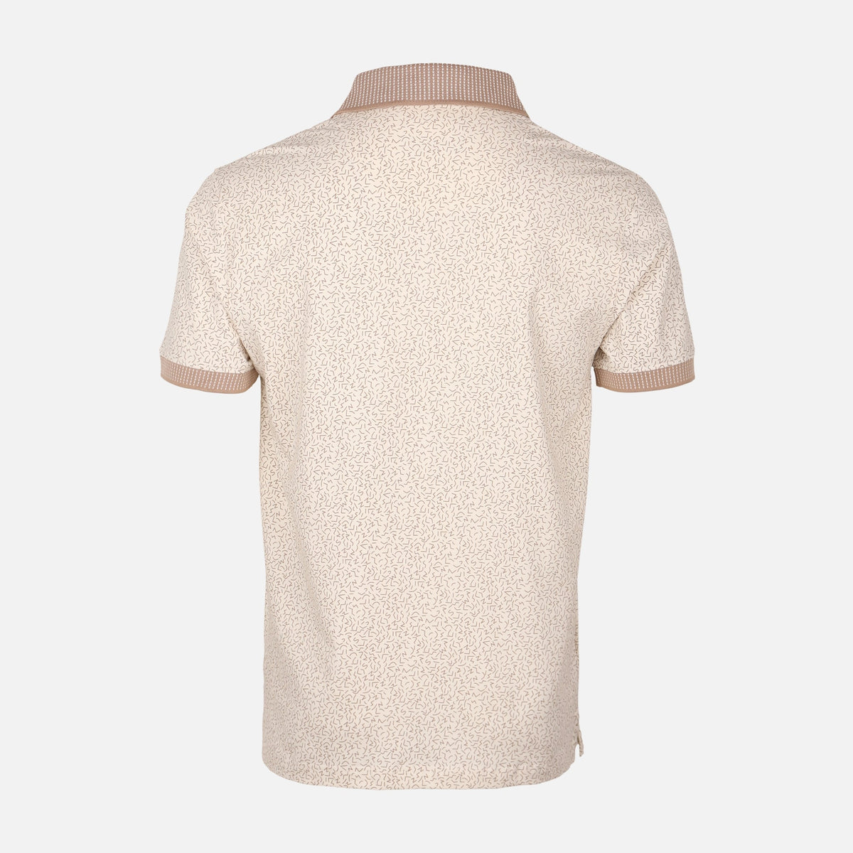 Men All-Over Print Polo T-Shirt Short Sleeve