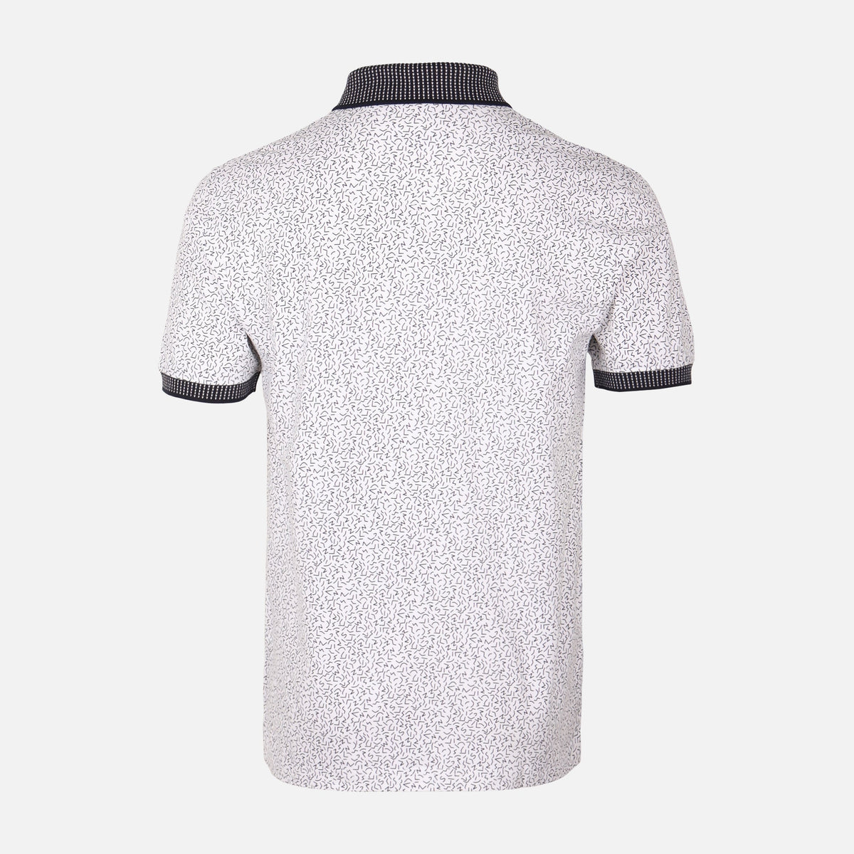 Men All-Over Print Polo T-Shirt Short Sleeve