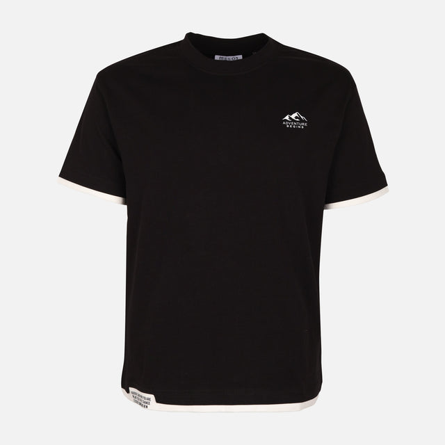 Men Short Sleeve T-Shirt Over Size