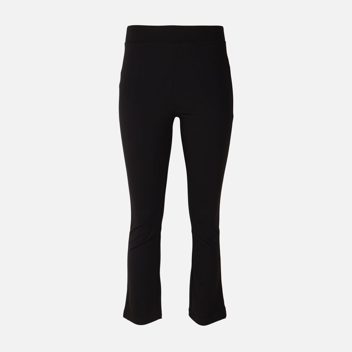 Women Cropped Flare Fit Jersey Pants
