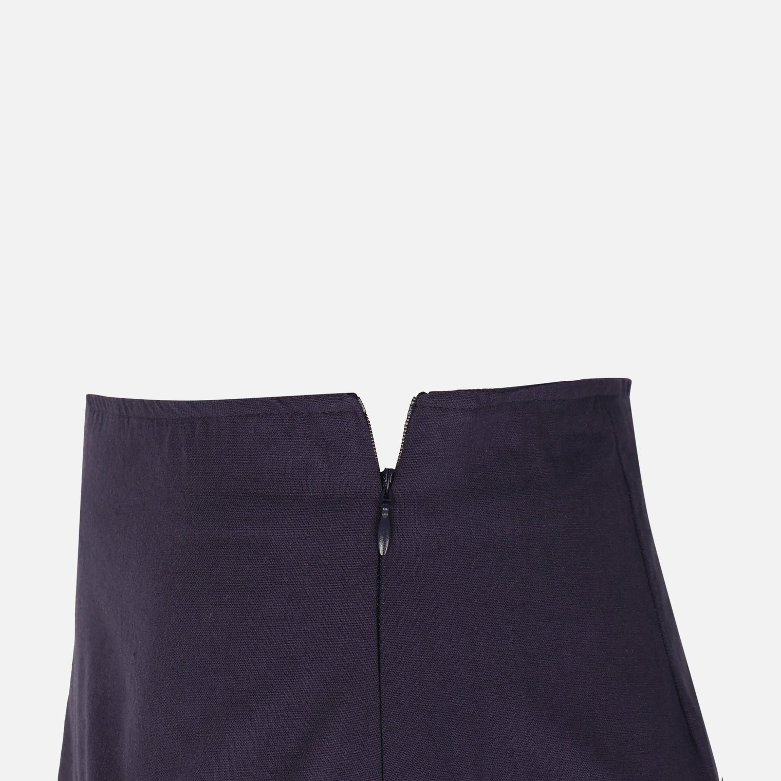 Women Linen Blend Maxi Skirt