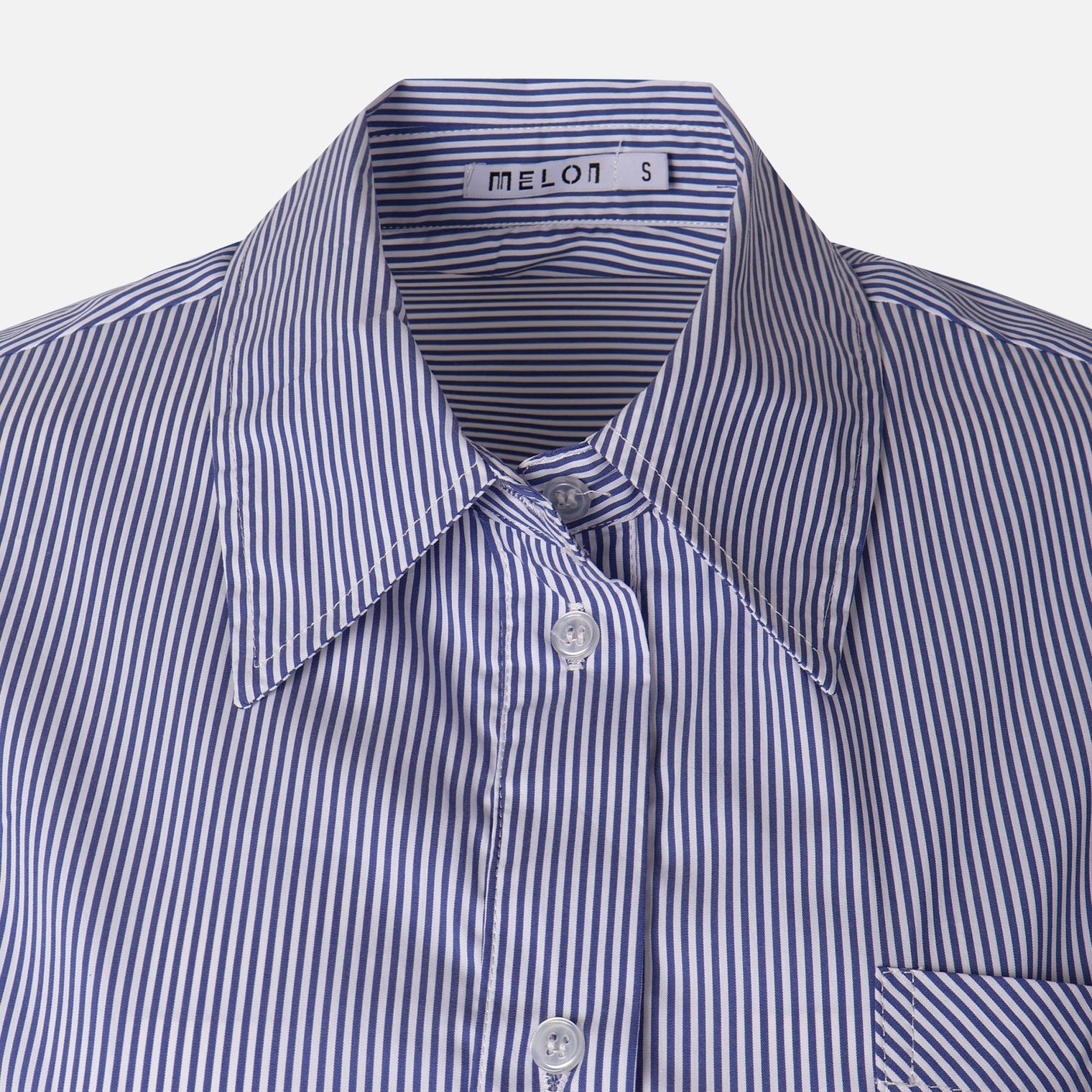 Women Striped Buttoned Tunic