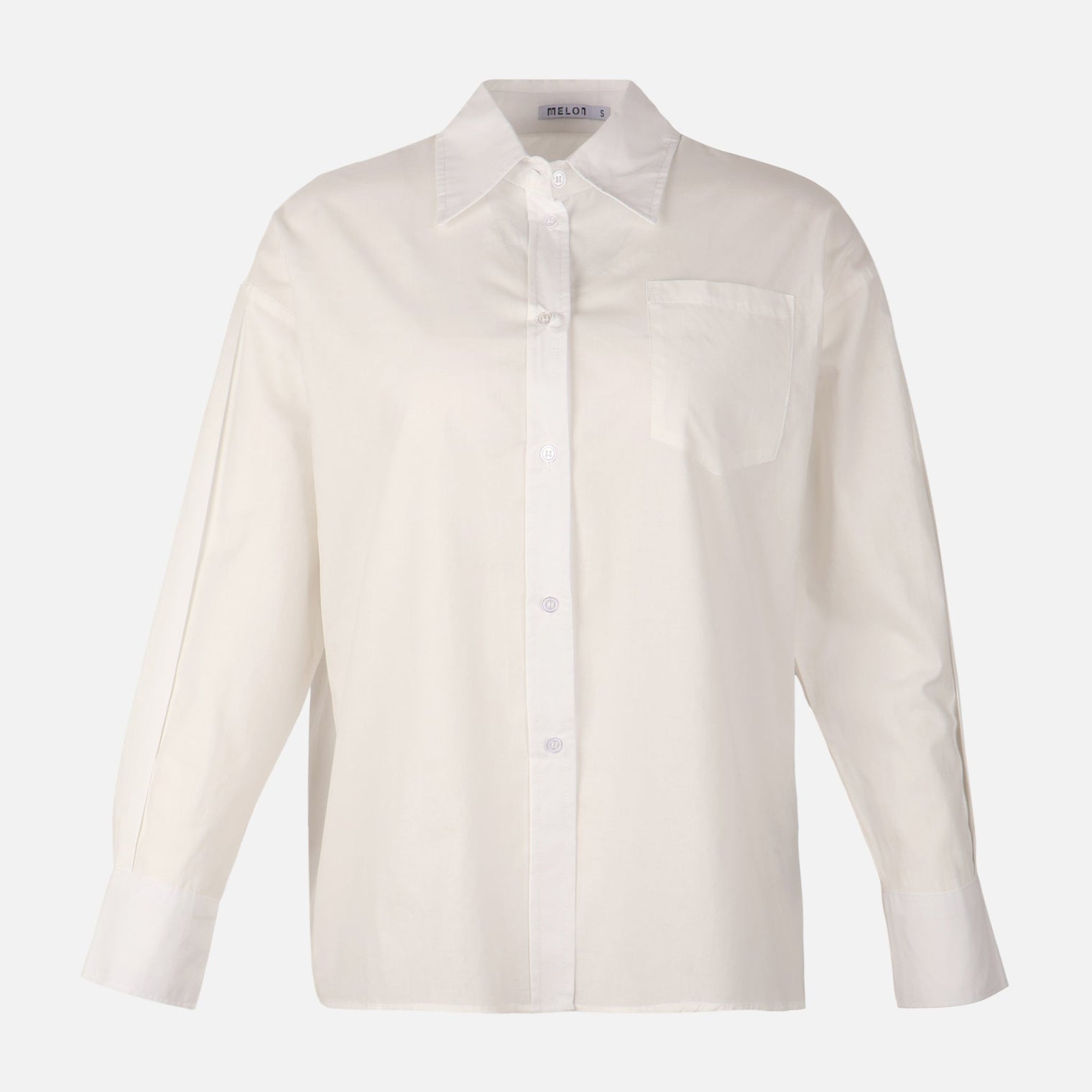 Women Poplin Oversize Butterfly Shirt