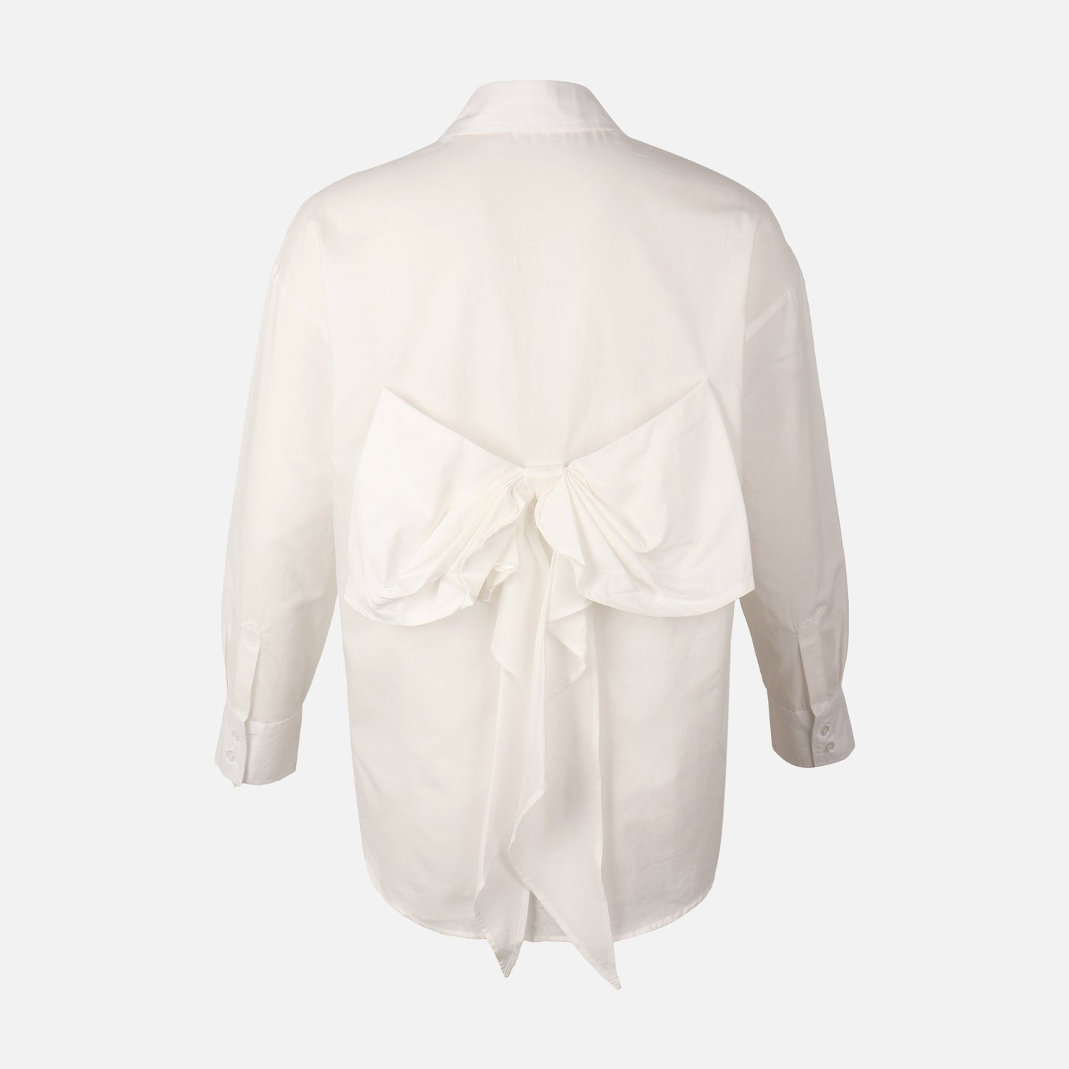 Women Poplin Oversize Butterfly Shirt