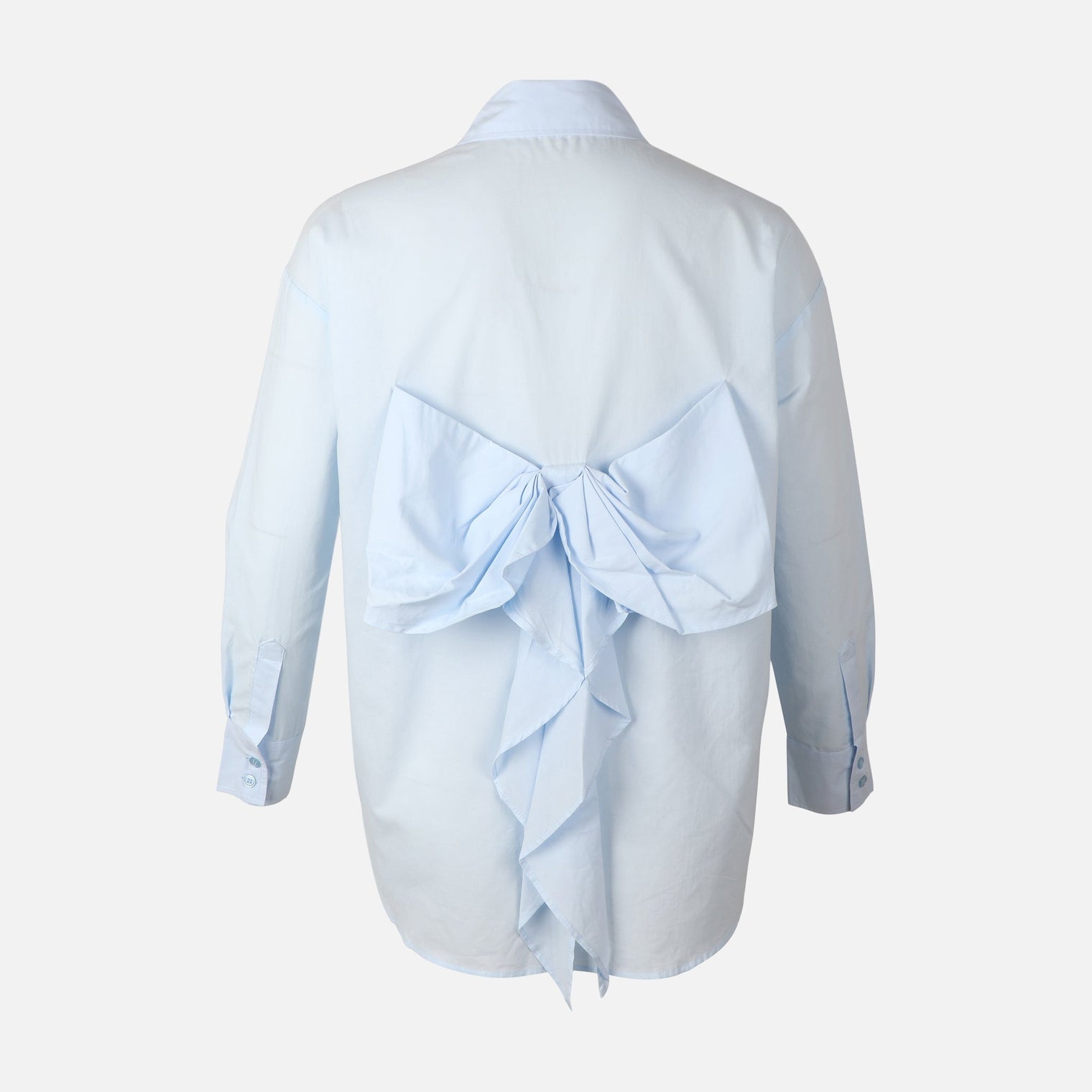 Women Poplin Oversize Butterfly Shirt
