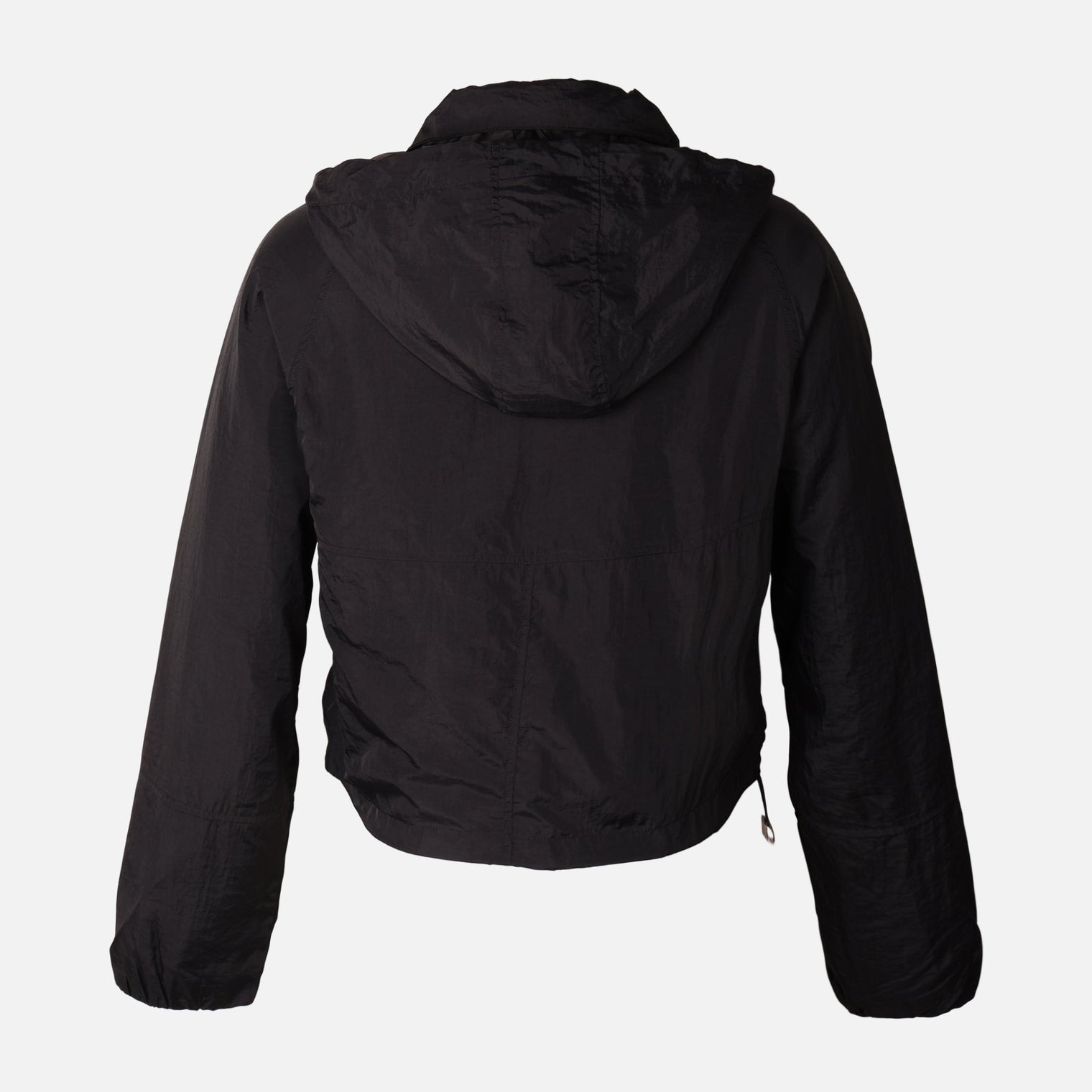 Women Woven Hooded Light Jacket