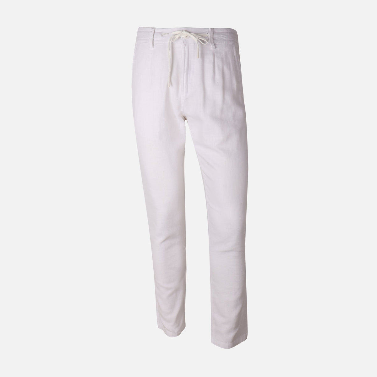 Men Linen Drawstring Trouser