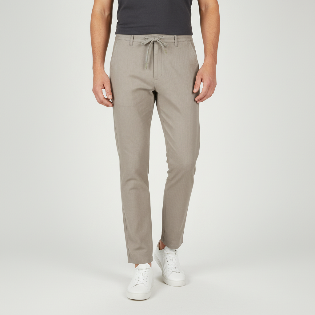 Men Drawstring Trouser