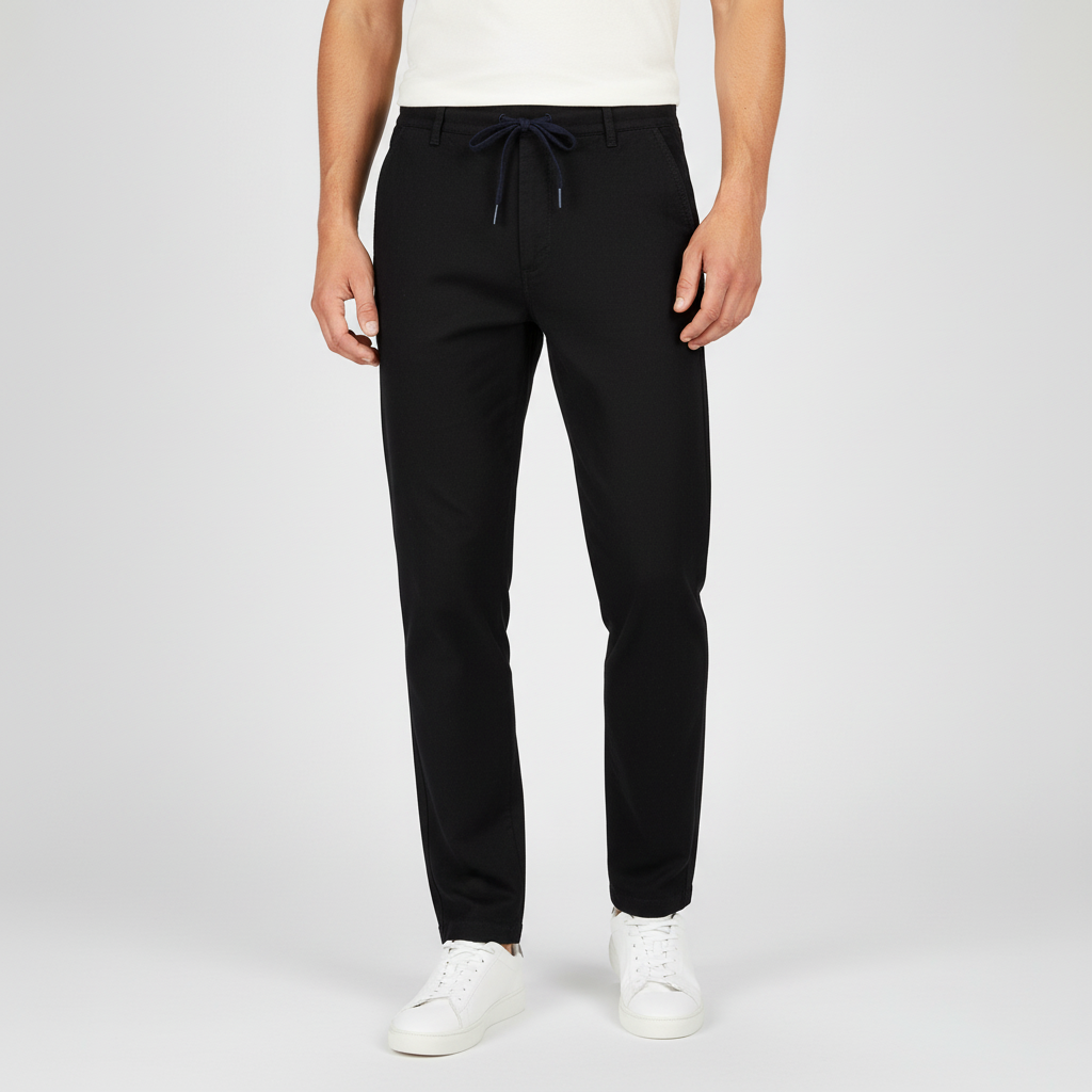 Men Drawstring Trouser
