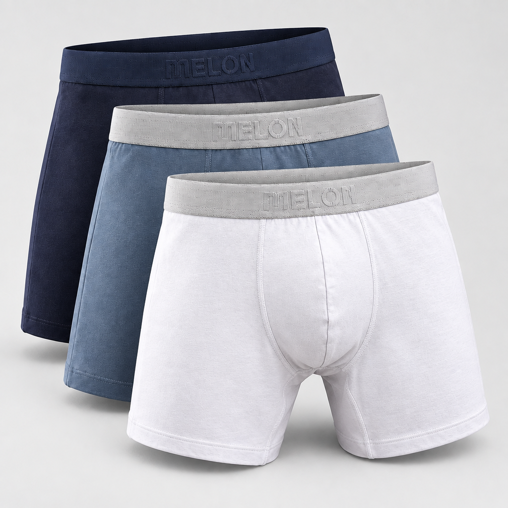 Men Underwear Boxer 3 Pieces