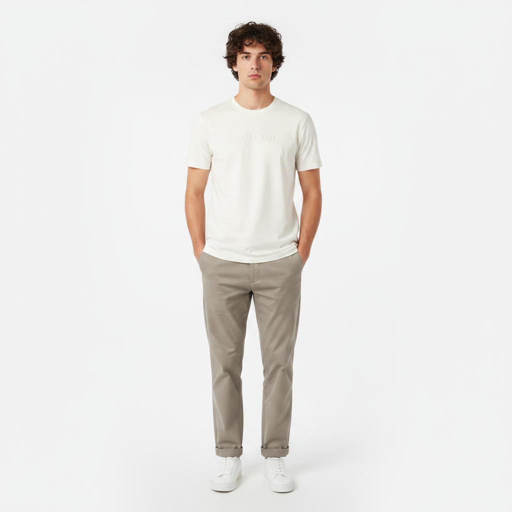 Men Round Neck Short Sleeve T-Shirt