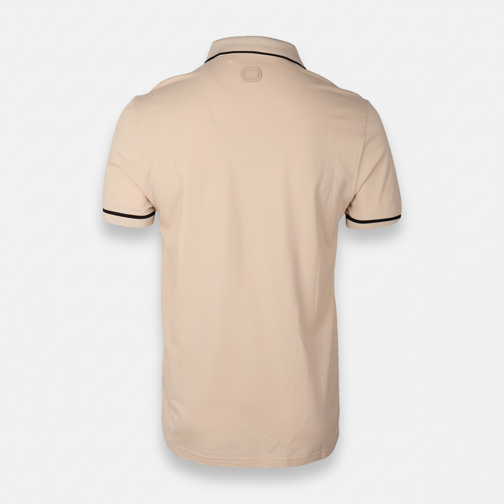 Men Pique Polo T-Shirt Short Sleeve