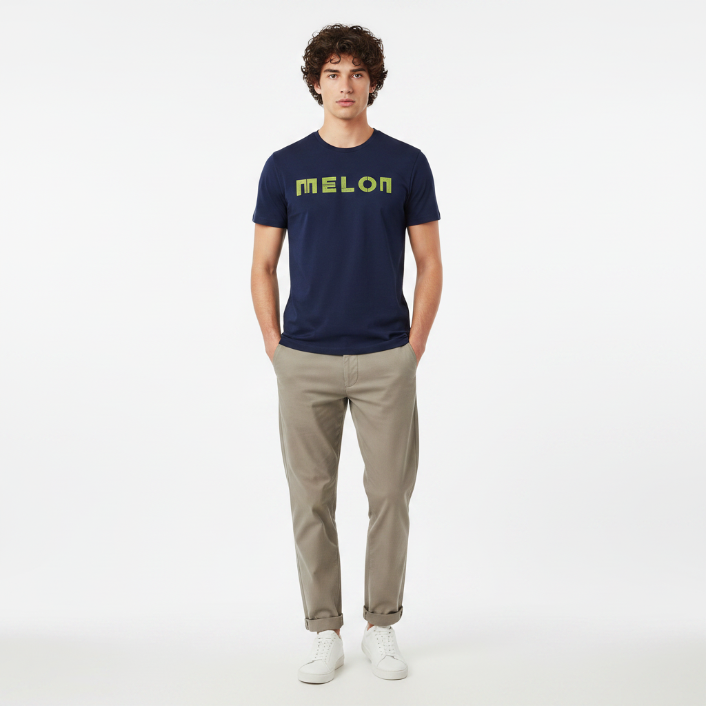 Men Basic T-Shirt Round Neck