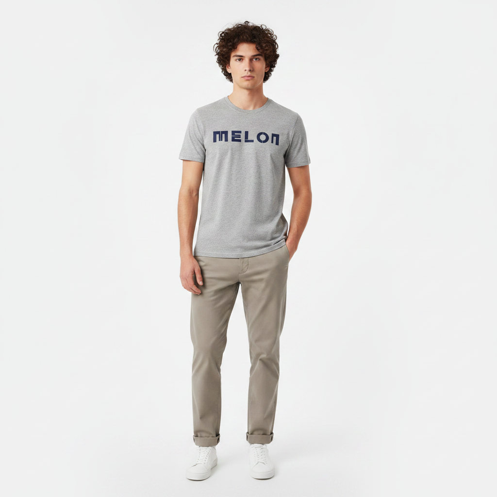Men Basic T-Shirt Round Neck