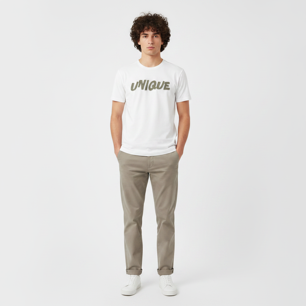 Men T-Shirt Round Neck