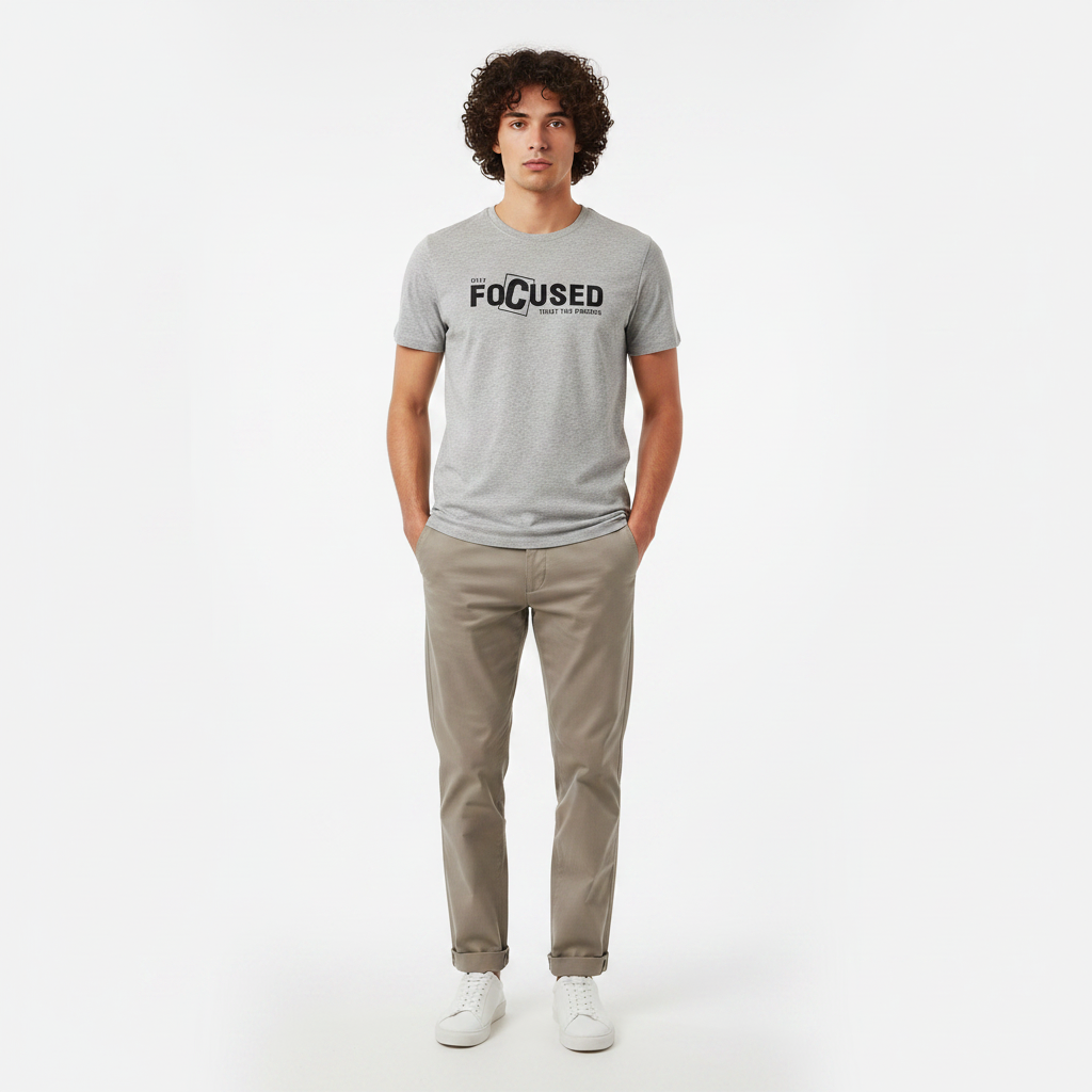 Men T-Shirt Round Neck