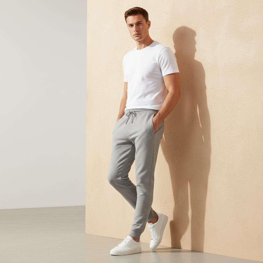 Men Jogging Pants Slim Fit