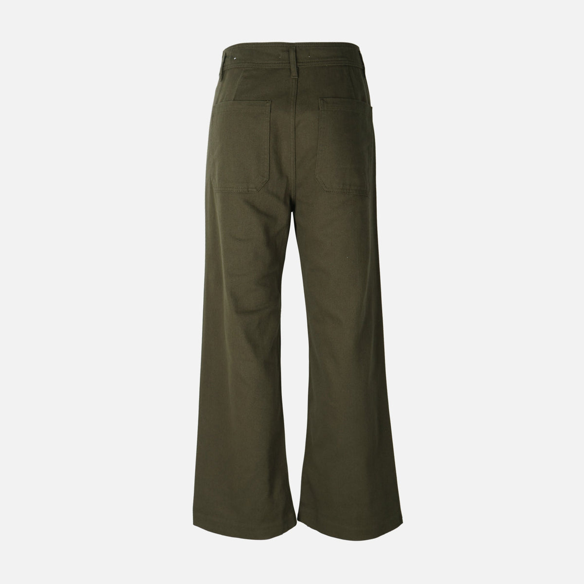 Womens Zw Patch Pocket Wide Leg Pants Jeans
