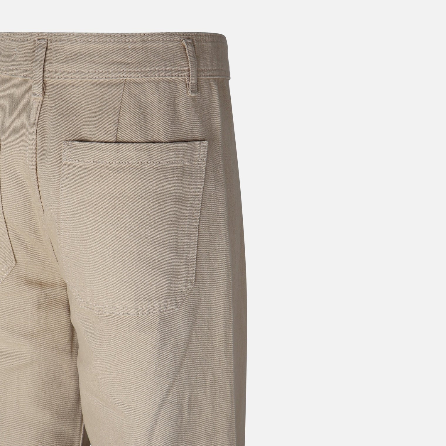 Womens Zw Patch Pocket Wide Leg Pants Jeans