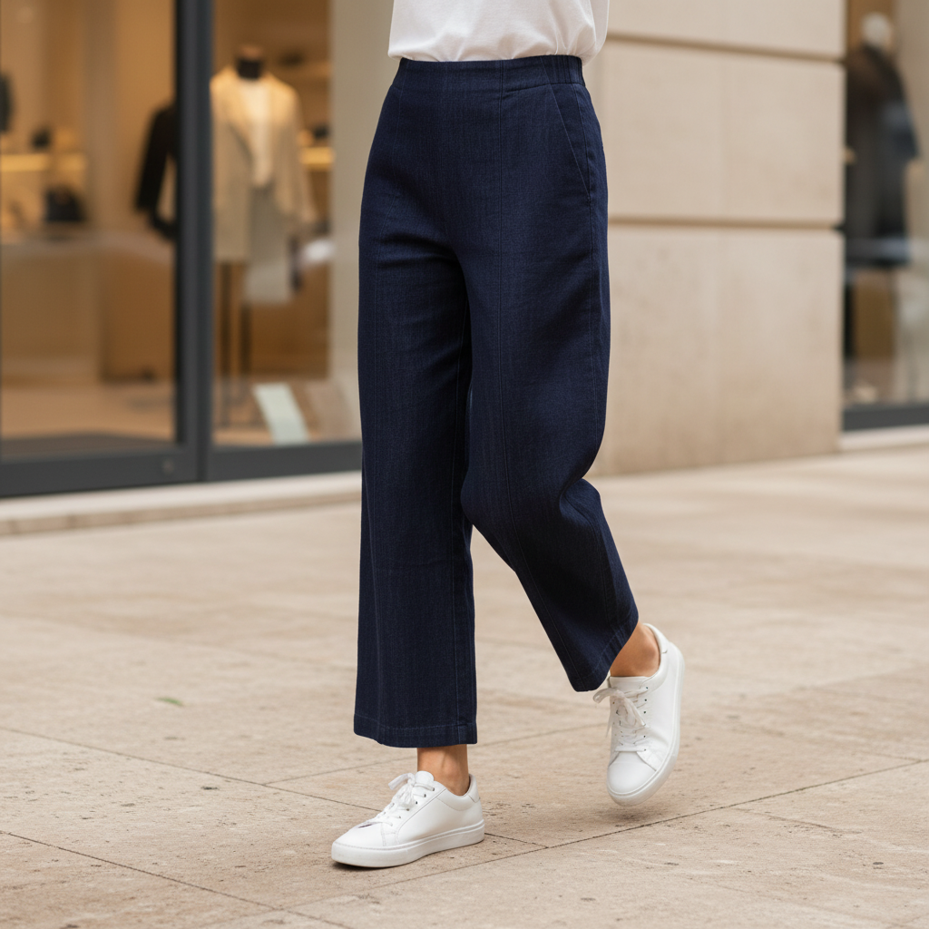 Women Denim Trouser Pant
