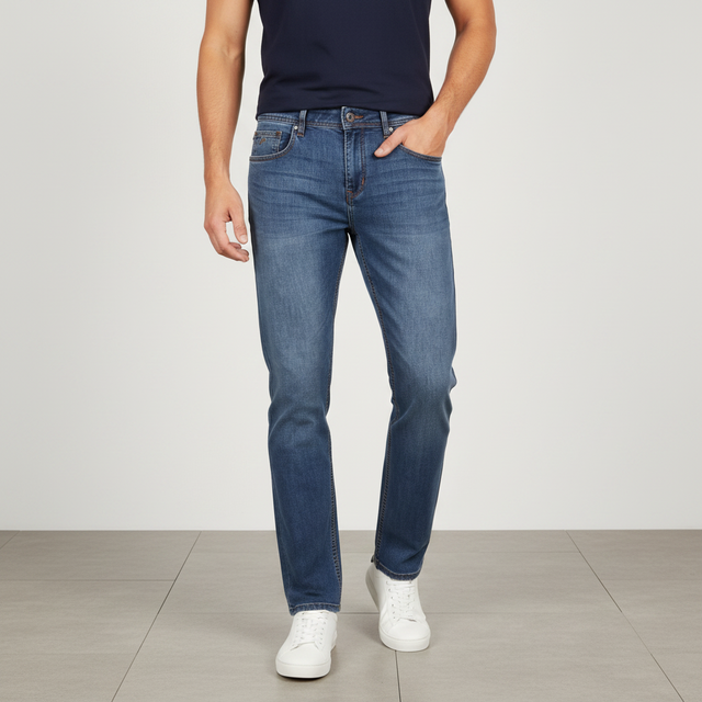 Mens Denim Jeans Pants Cool Max