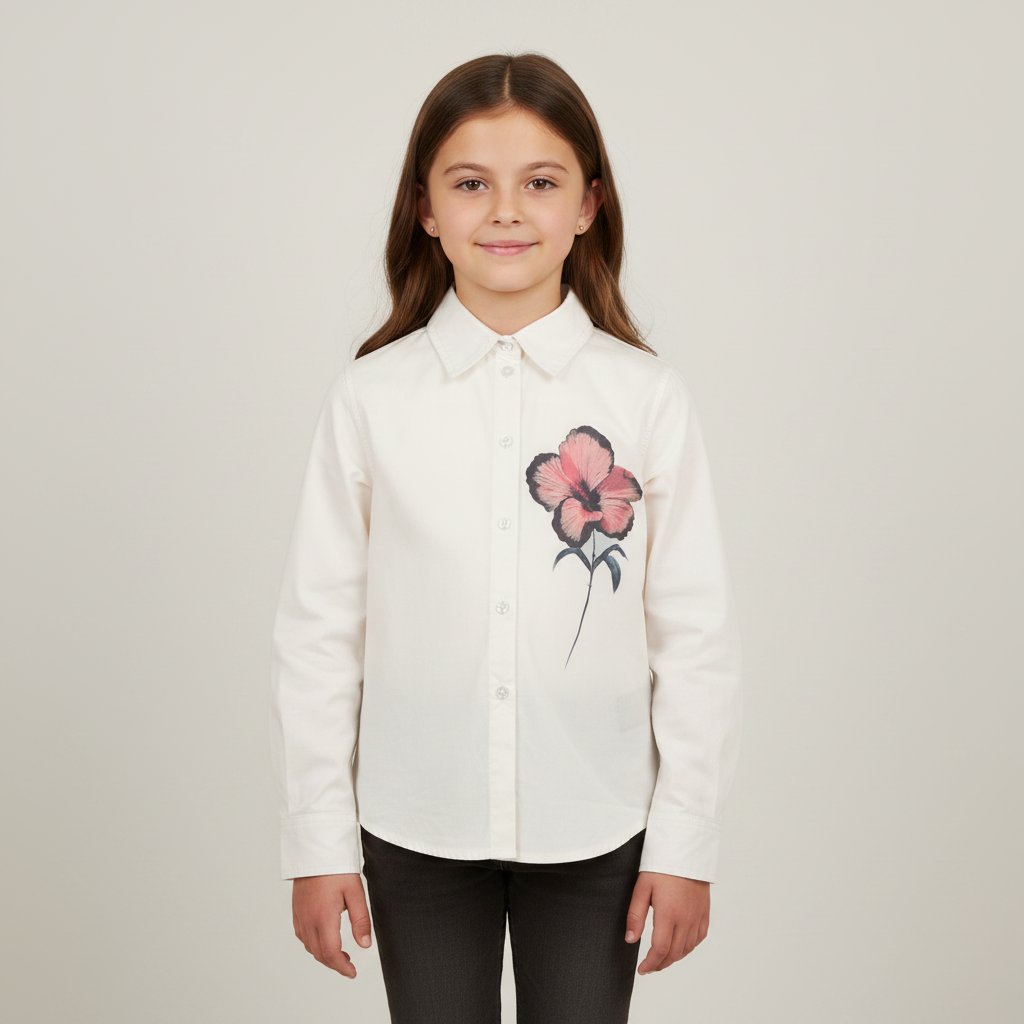 Girls Teens Shirt Long Sleeve