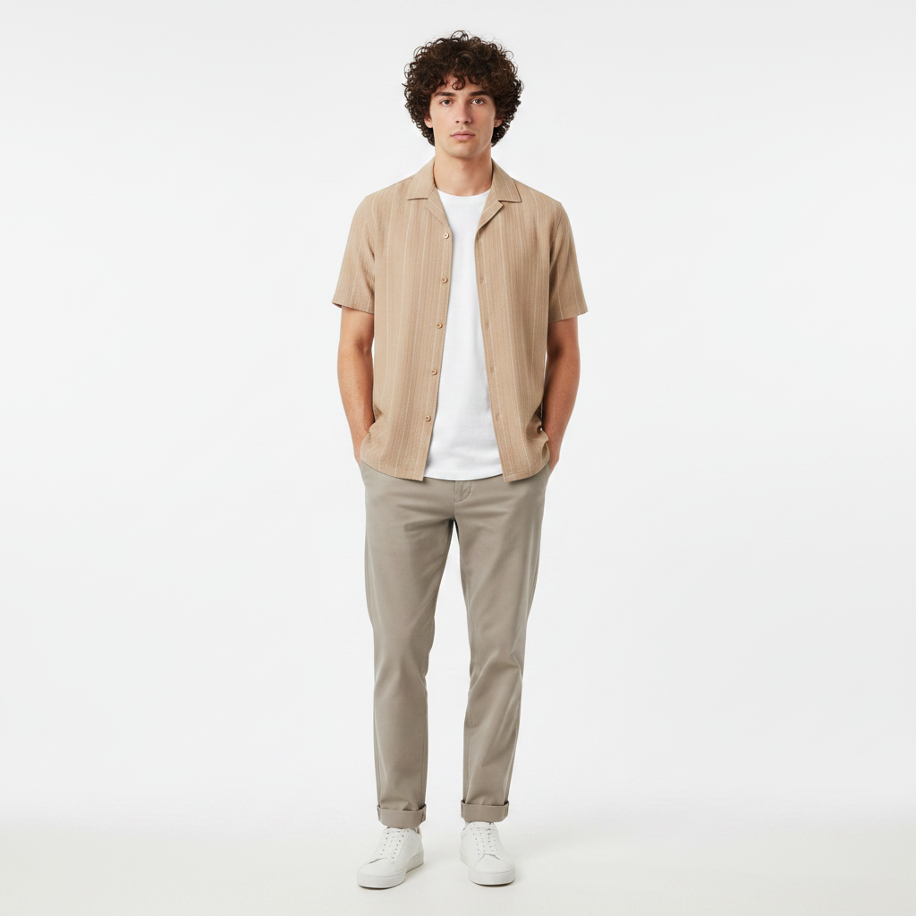 Men Resort Shirt Short Sleeve