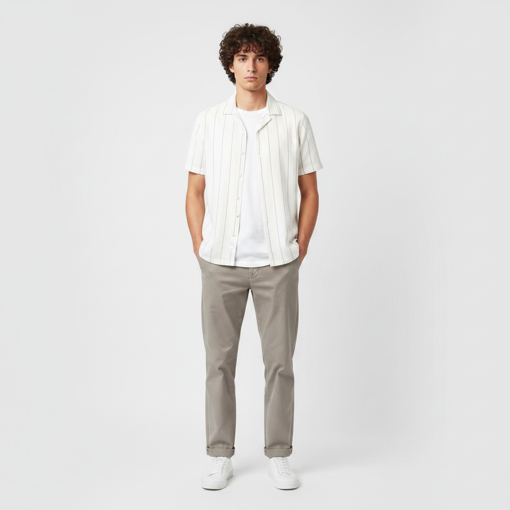Men Resort Shirt Short Sleeve