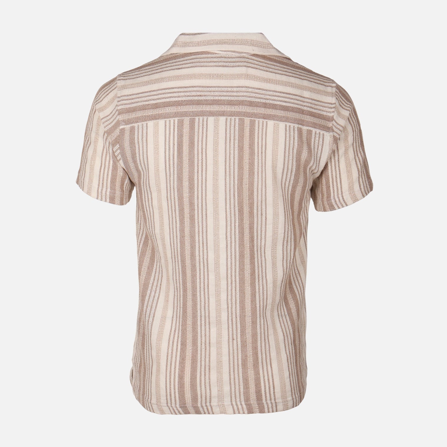Mens Knitted Short Sleeve Shirt