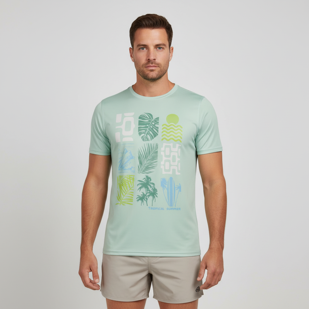 Men Swimming T-Shirt