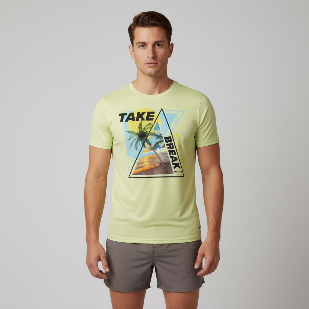 Men Swimming T-Shirt
