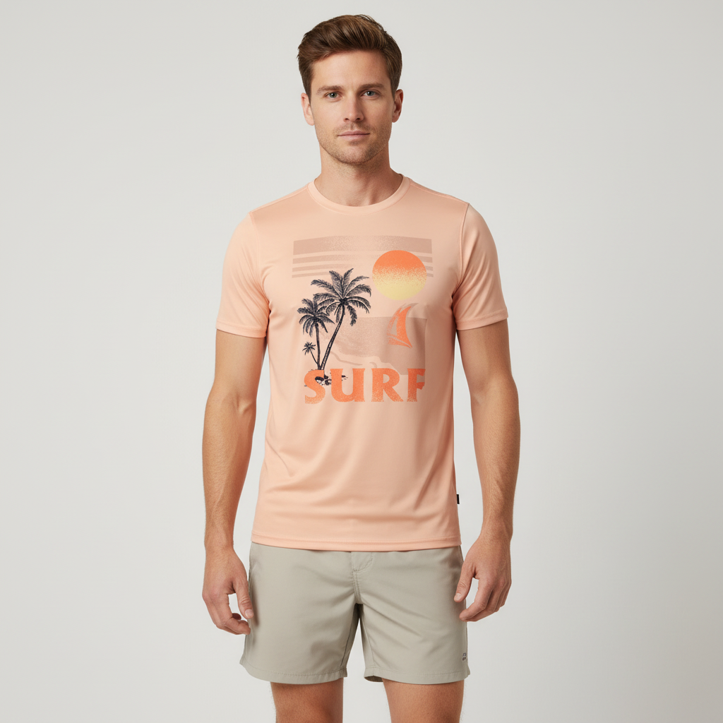 Men Swimming T-Shirt