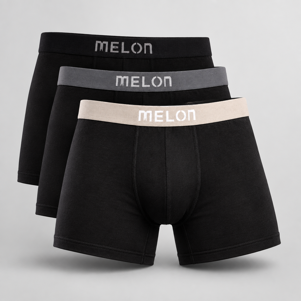 Men Underwear Boxer 3 Pieces