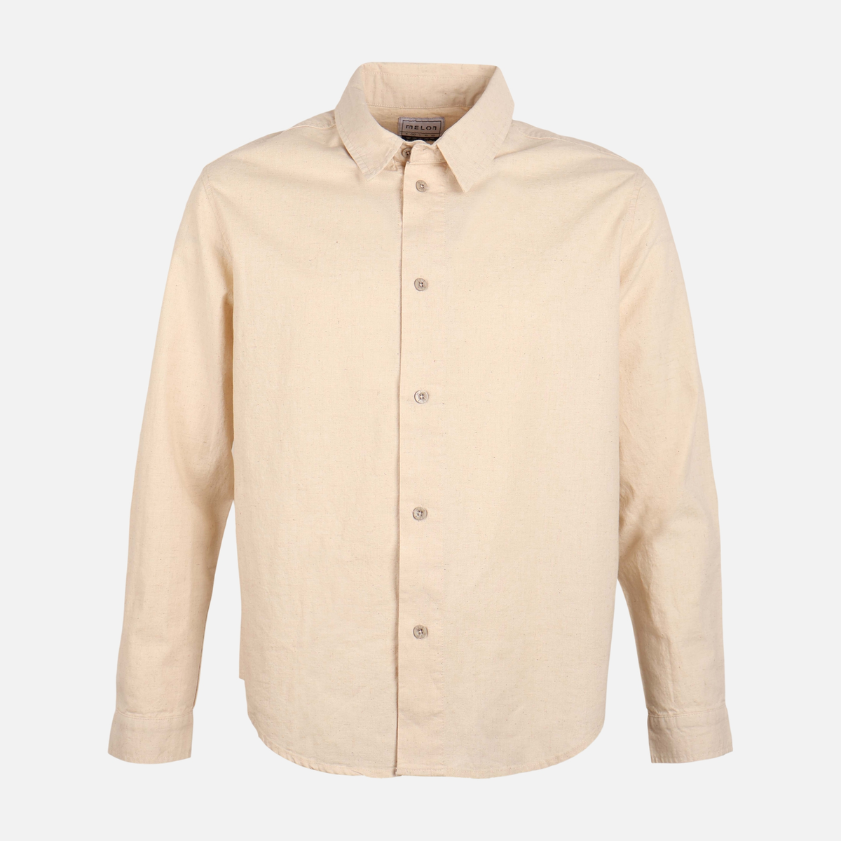 Men Linen Long Sleeve Casual Shirt