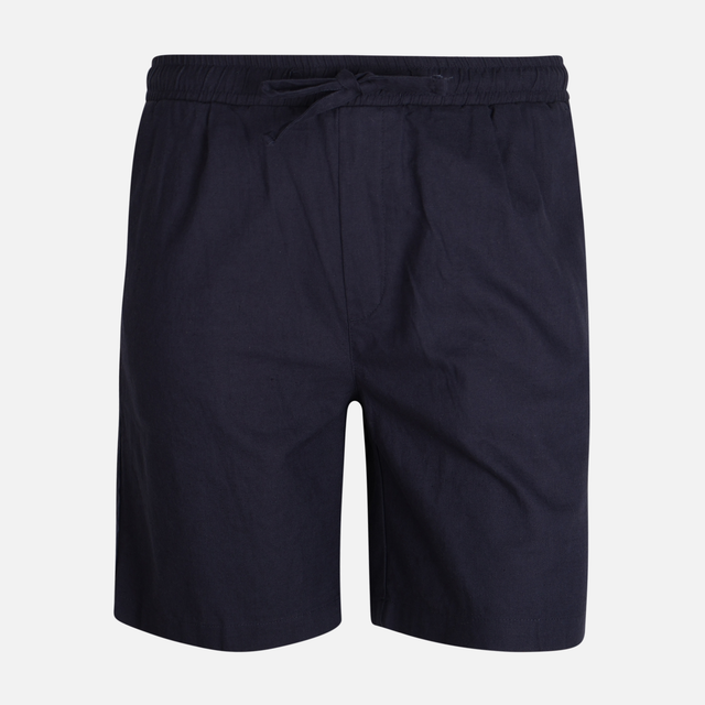 Men Linen Drawstring Shorts
