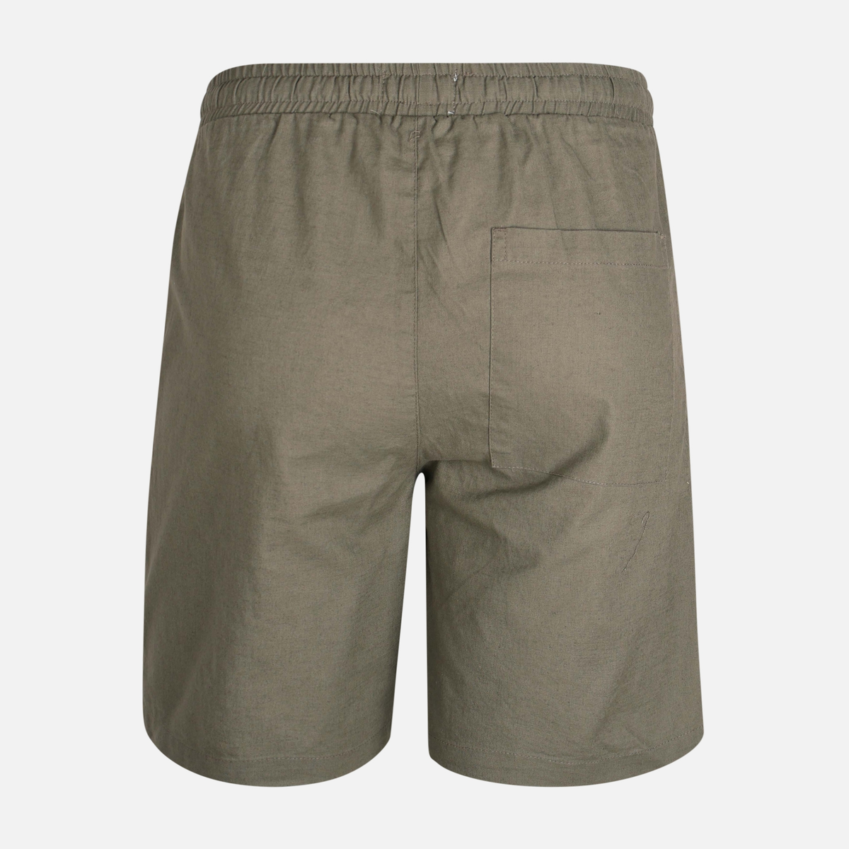 Men Linen Drawstring Shorts