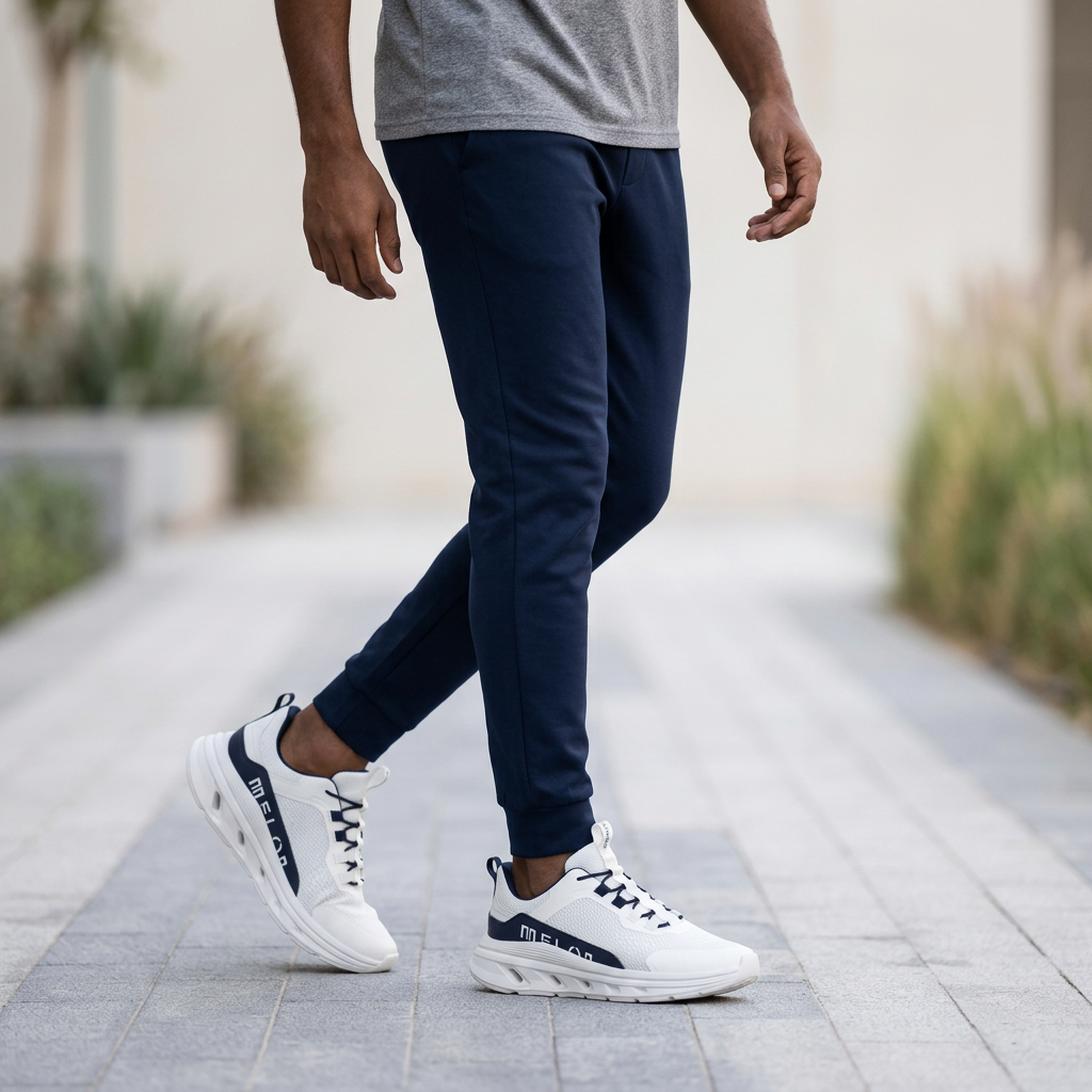 Men Mesh Lace-Up Sports Shoes