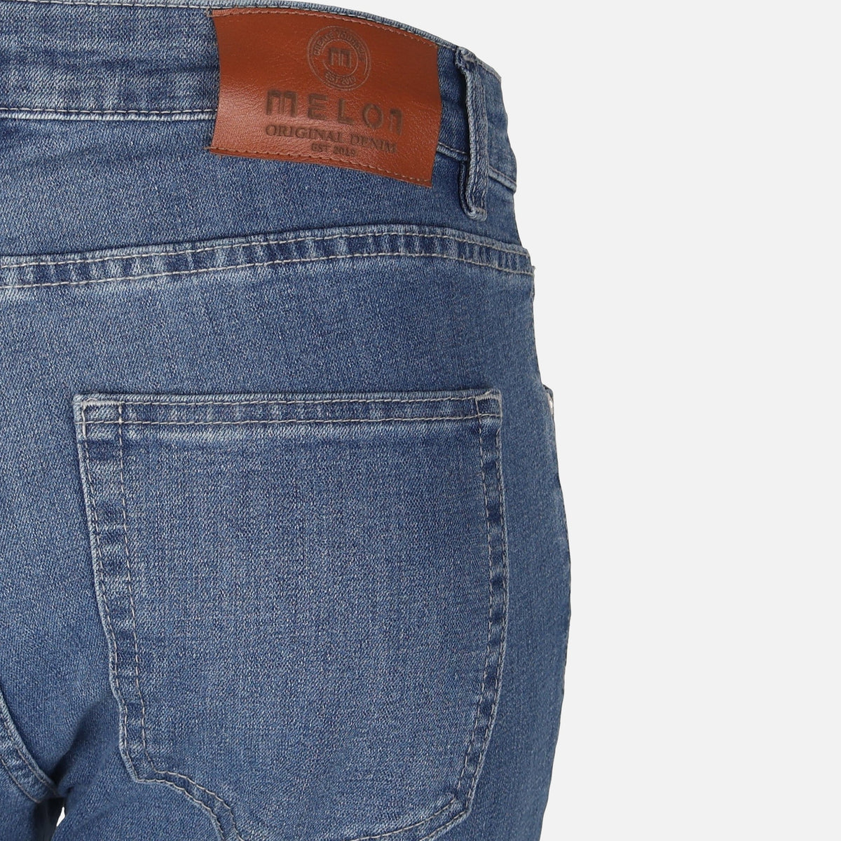 Men Denim Pants Jeans Slim Straight Fit