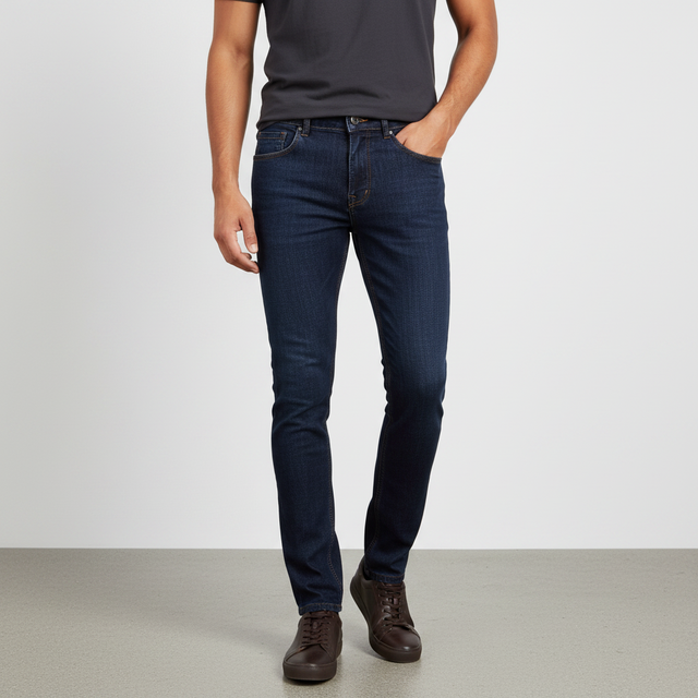 Men Denim Pants Jeans Slim Fit