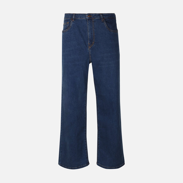 Women Denim Pants Jeans Wide Leg