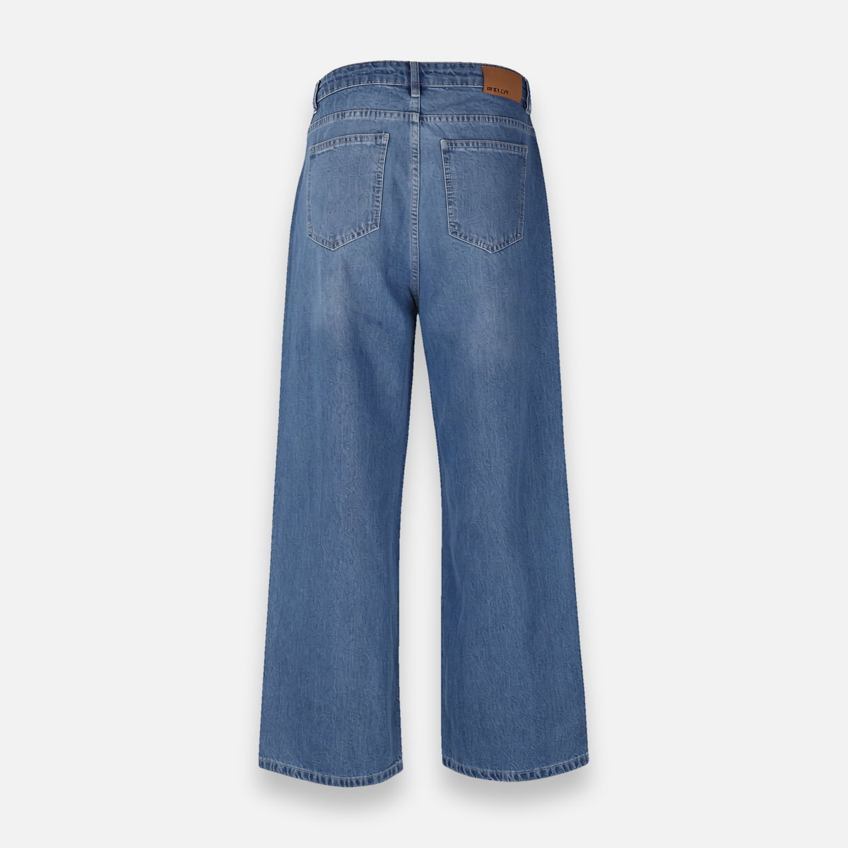 Womens Denim Pants Jeans Wide Leg